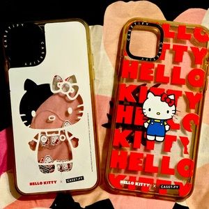 Casetify IPhone 11Pro Max + Hello Kitty cell phone cases